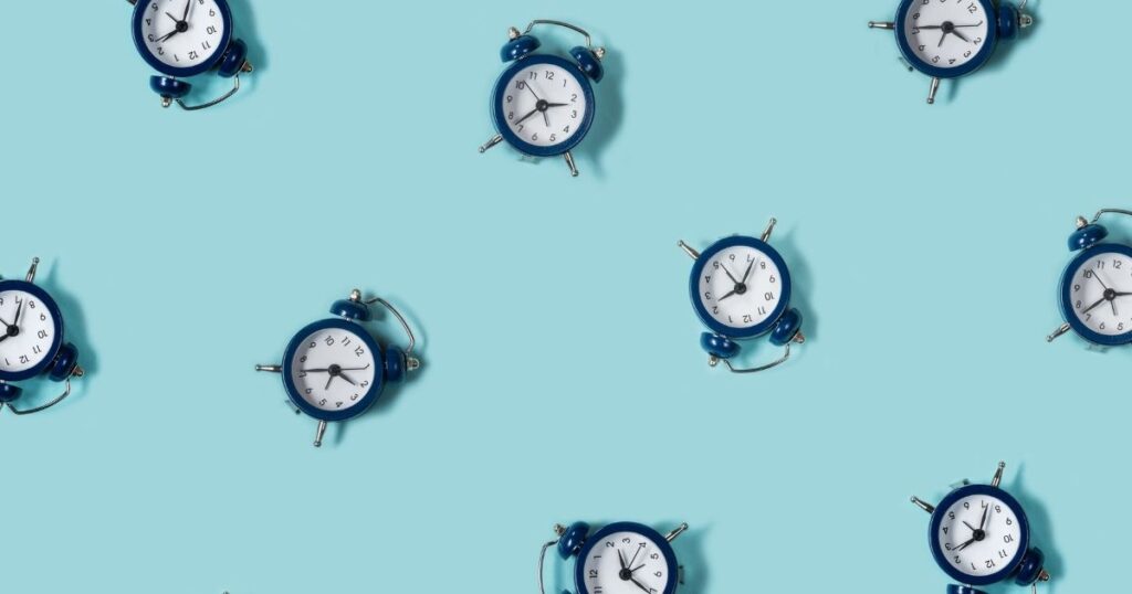 複数の目覚まし時計