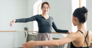バレエ教室の先生